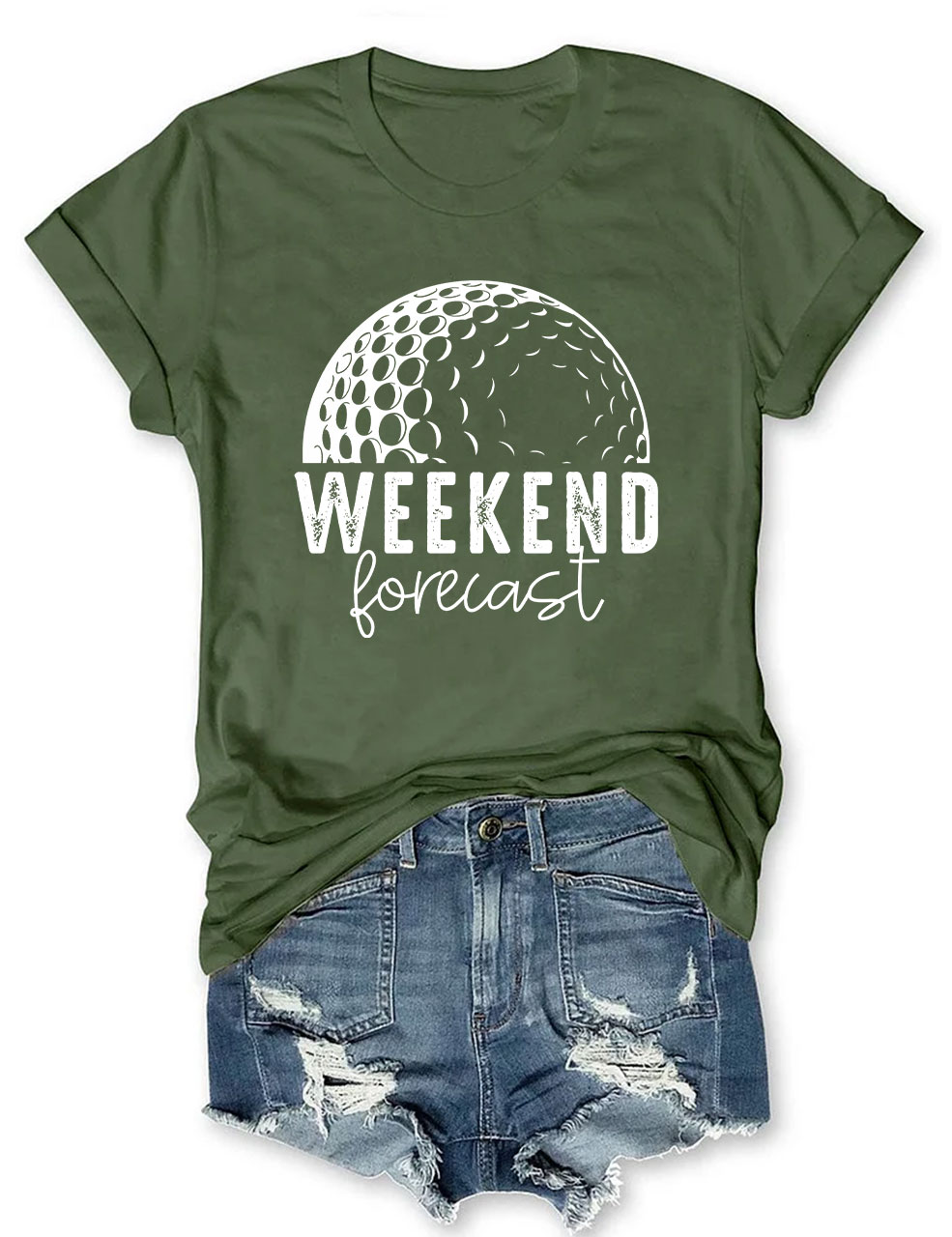 Weekend Forecast Golf T-shirt