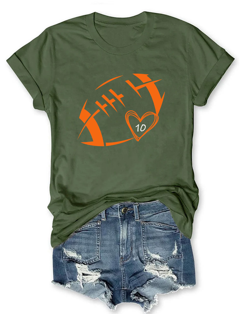 Custom Football T-shirt
