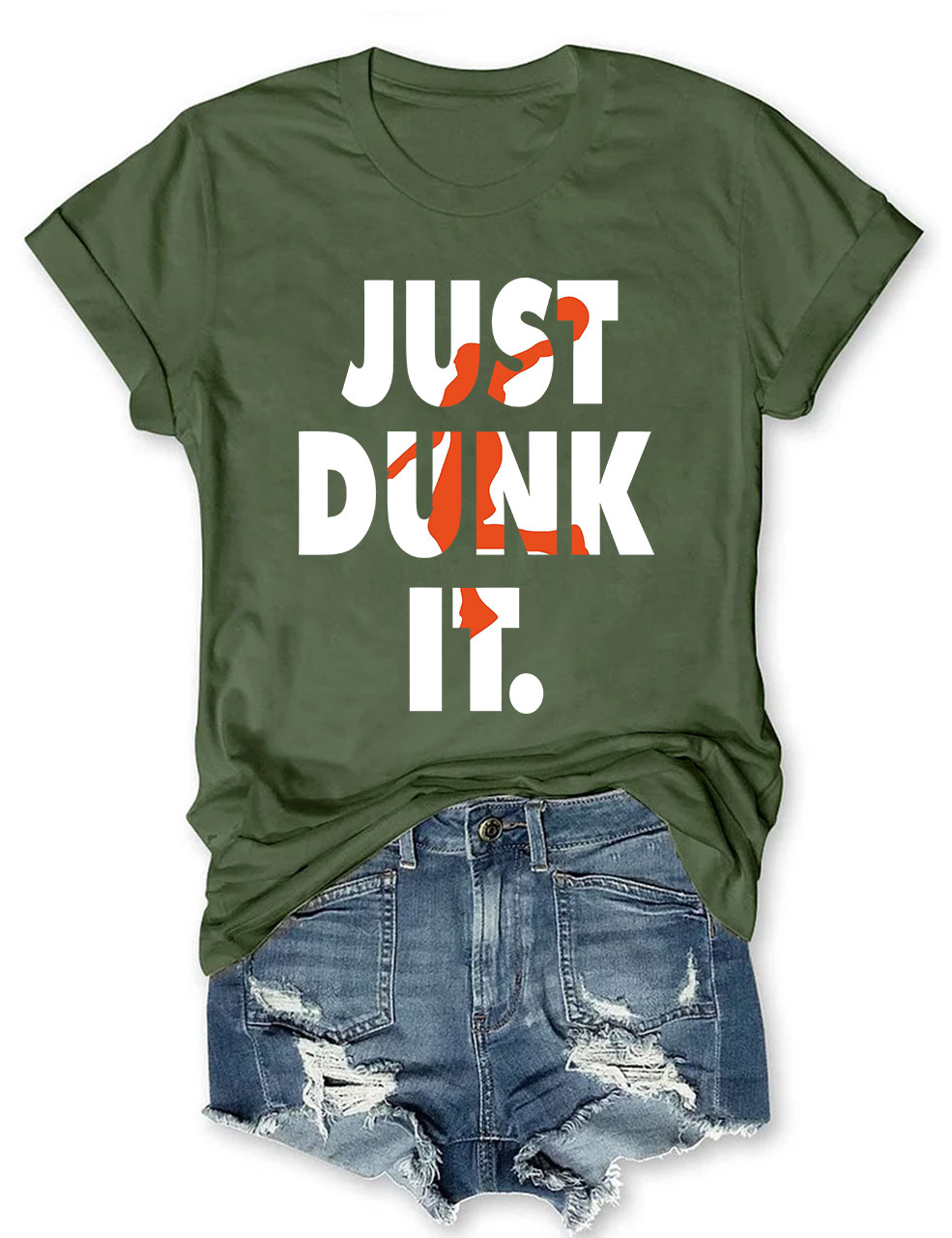 Just Dunk It Basketball T-shirt