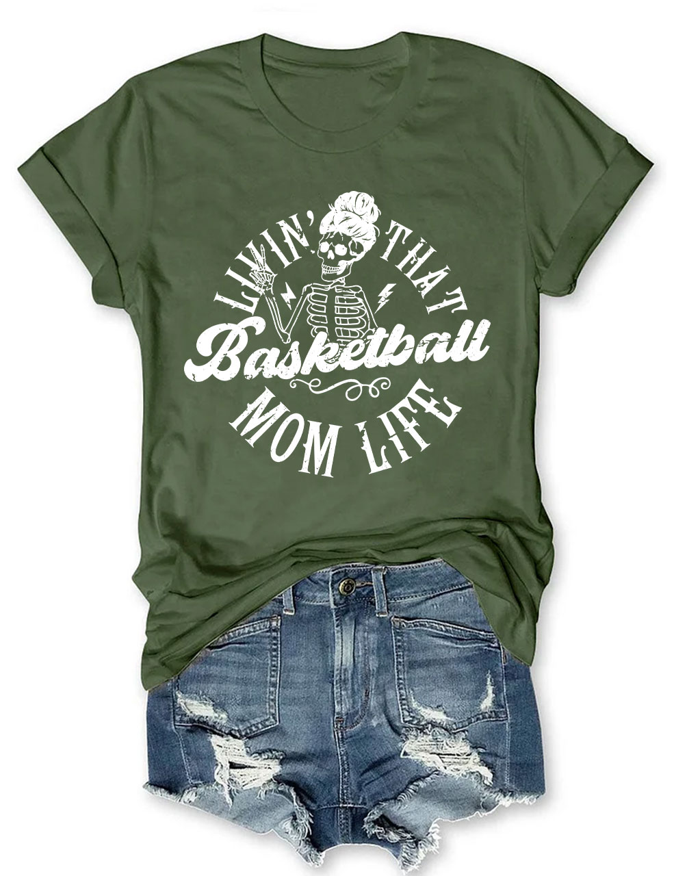 Livin' That Basketball Mom Life T-shirt