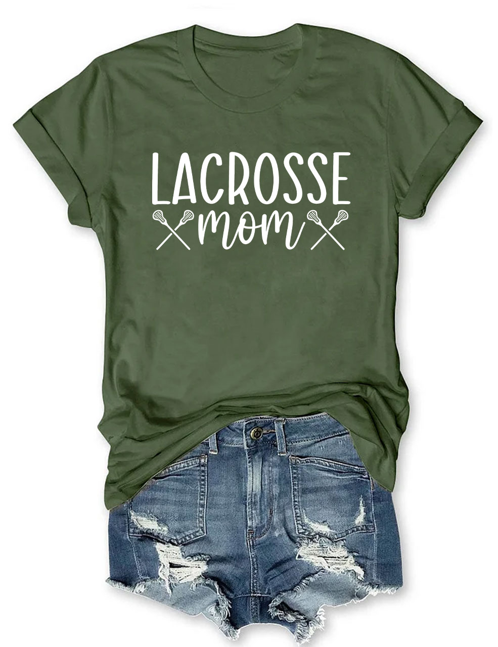 Lacrosse Mom Funny T-shirt