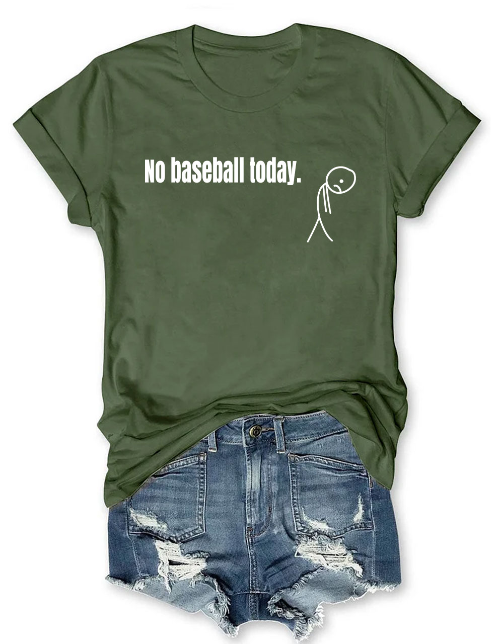 No Baseball Today Funny T-Shirt