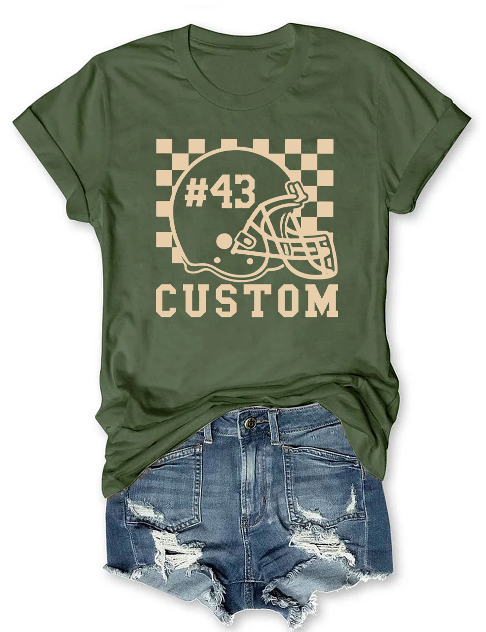 Custom Football T-shirt