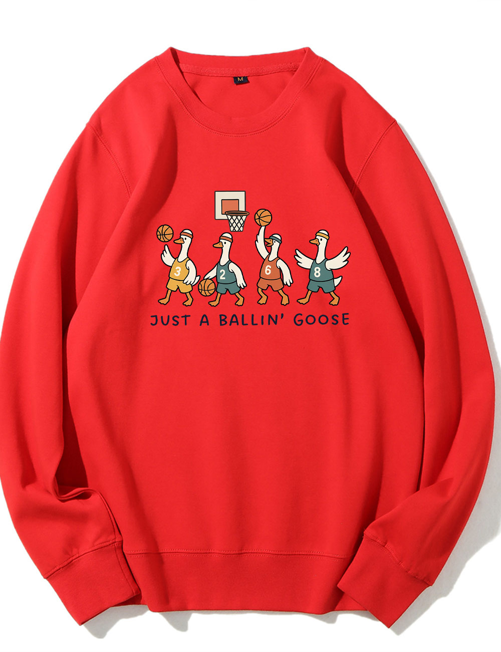 Just a Ballin' Goose Basketball Sweatshirt