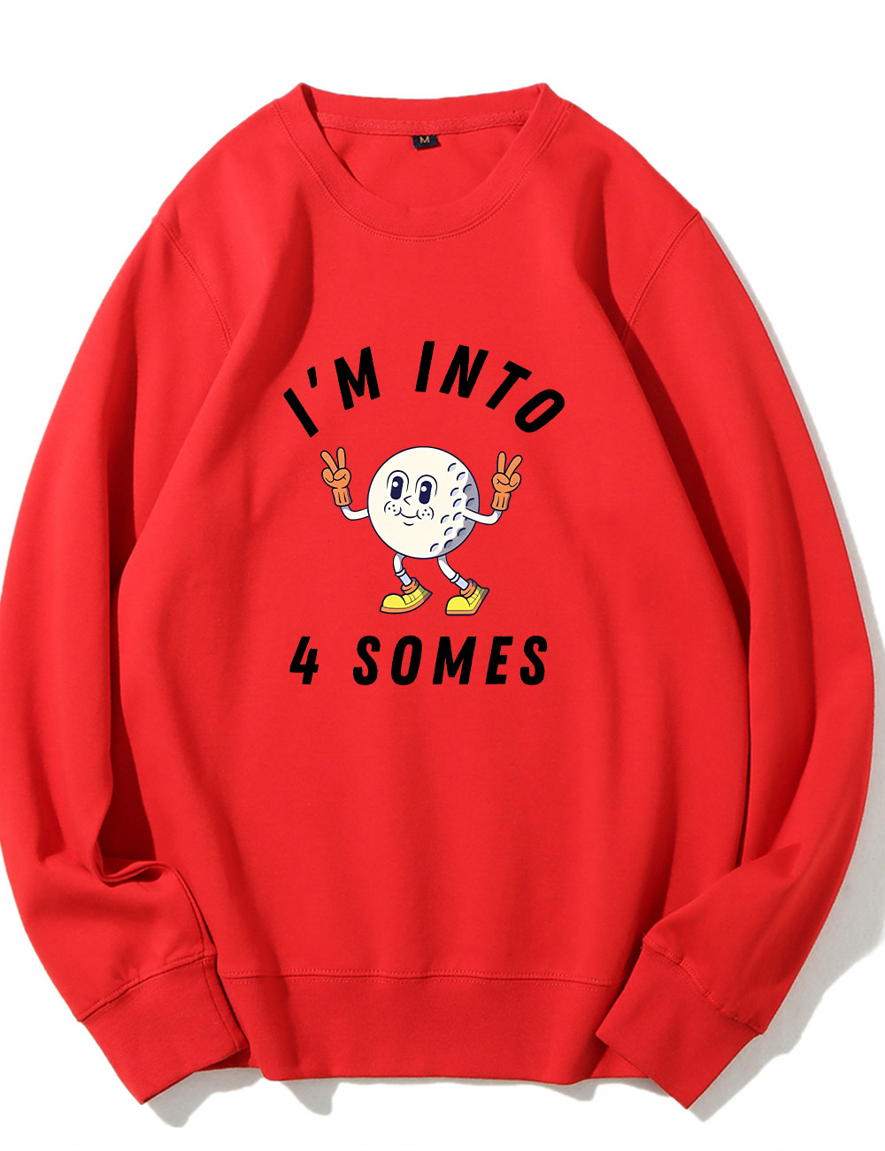 I'm Into 4 Somes Funny Golf Sweatshirt