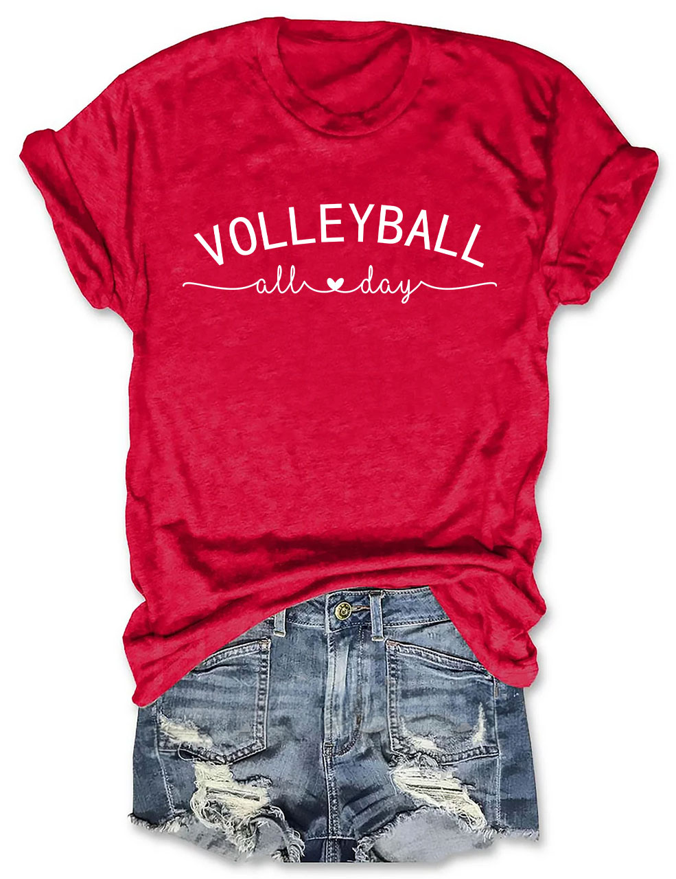 Volleyball All Day Custom T-shirt