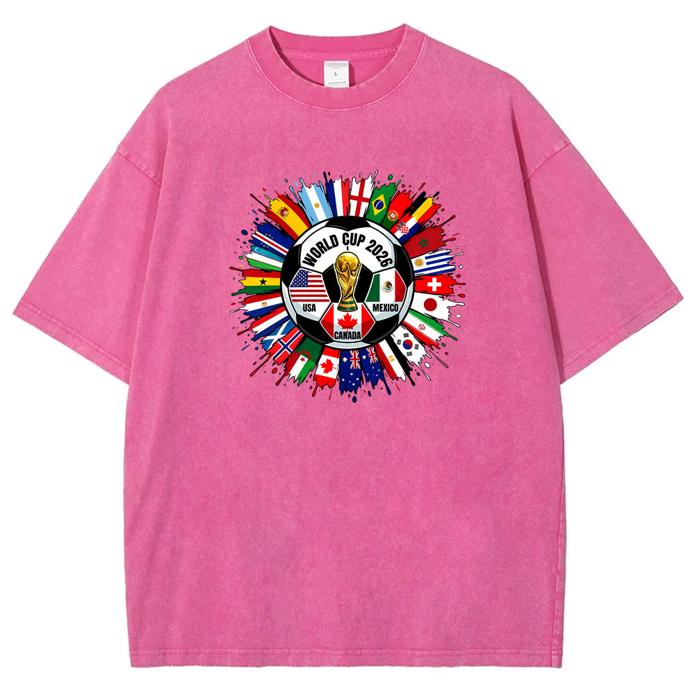 World Cup 2026 USA Canada Mexico T-shirt
