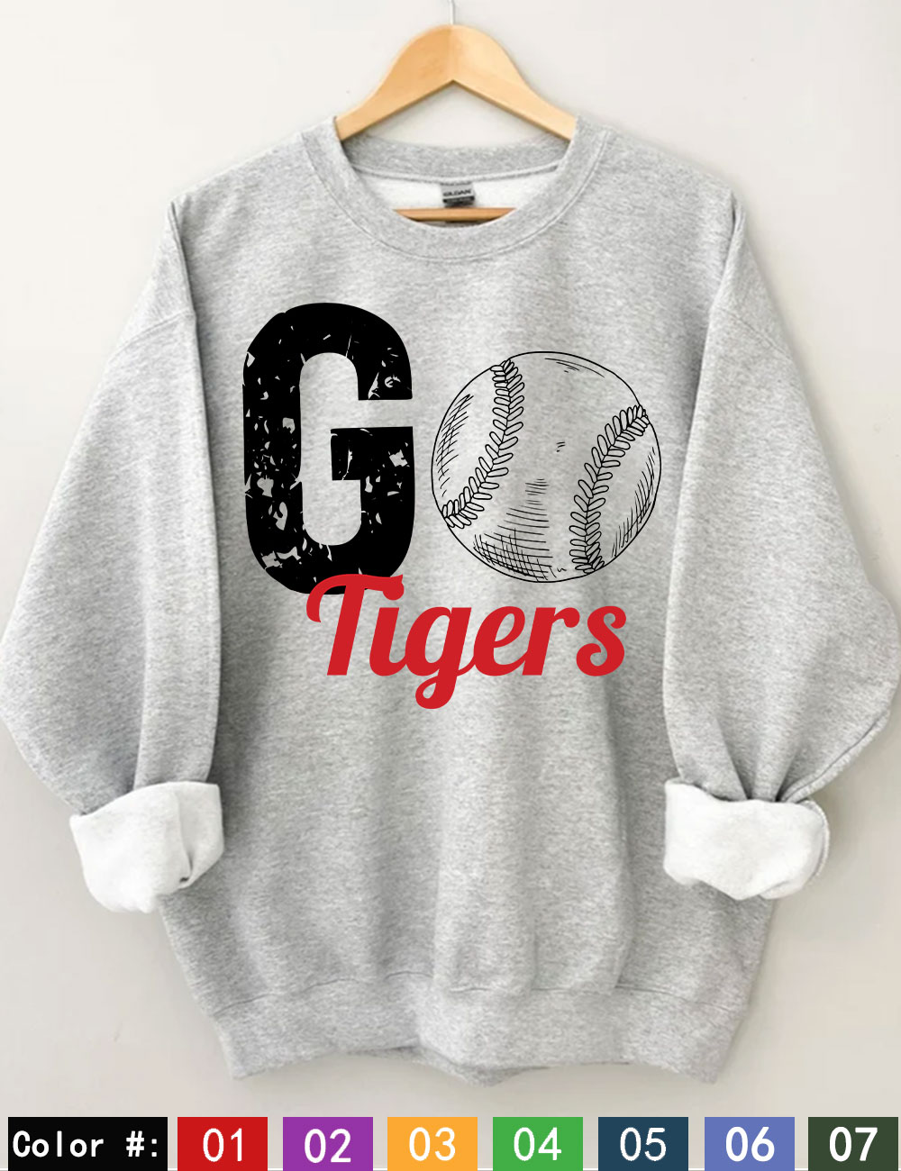 GO Baseball Team Custom Sweatshirt