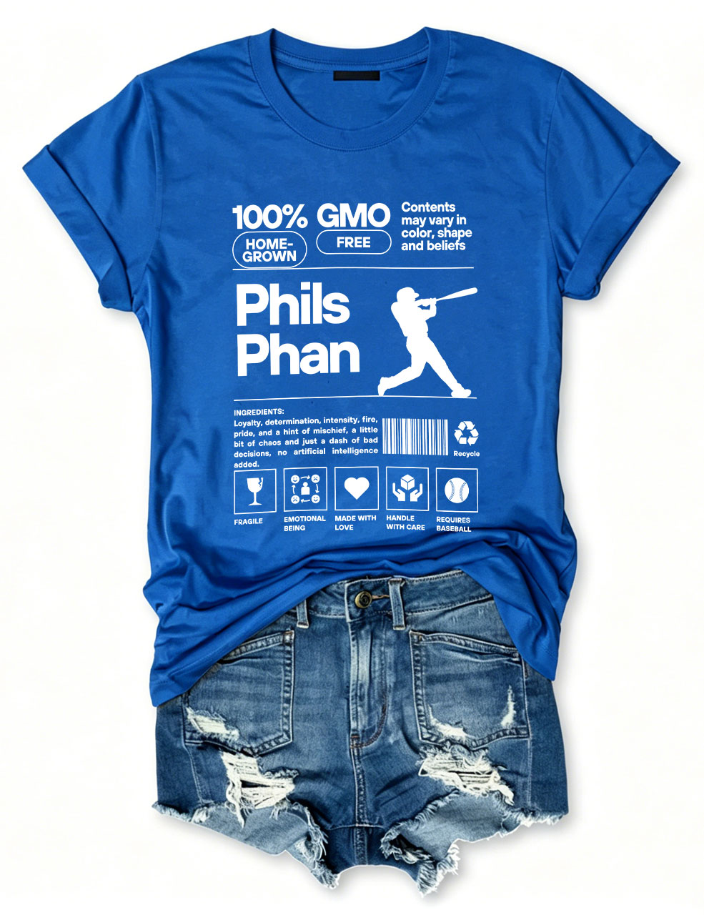 Phillies Phan Baseball T-Shirt