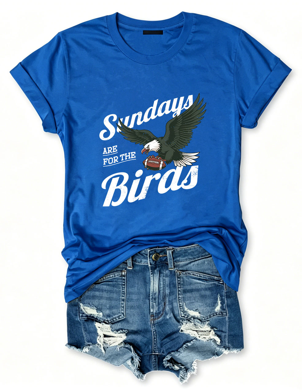 Sundays Are For The Birds Eagles Football T-Shirt