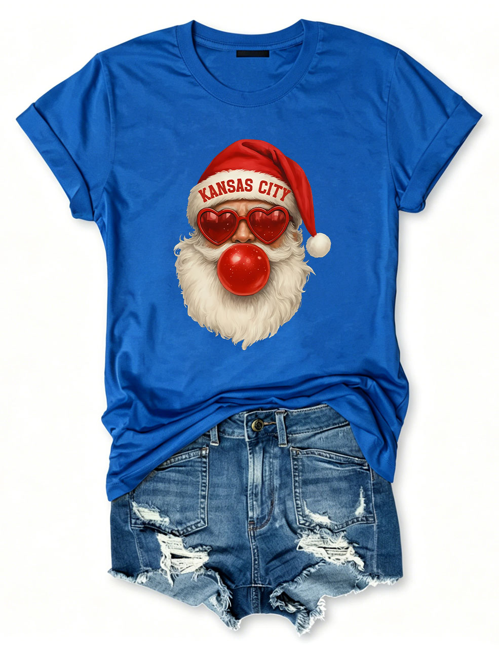 Kansas City Football Christmas T-Shirt