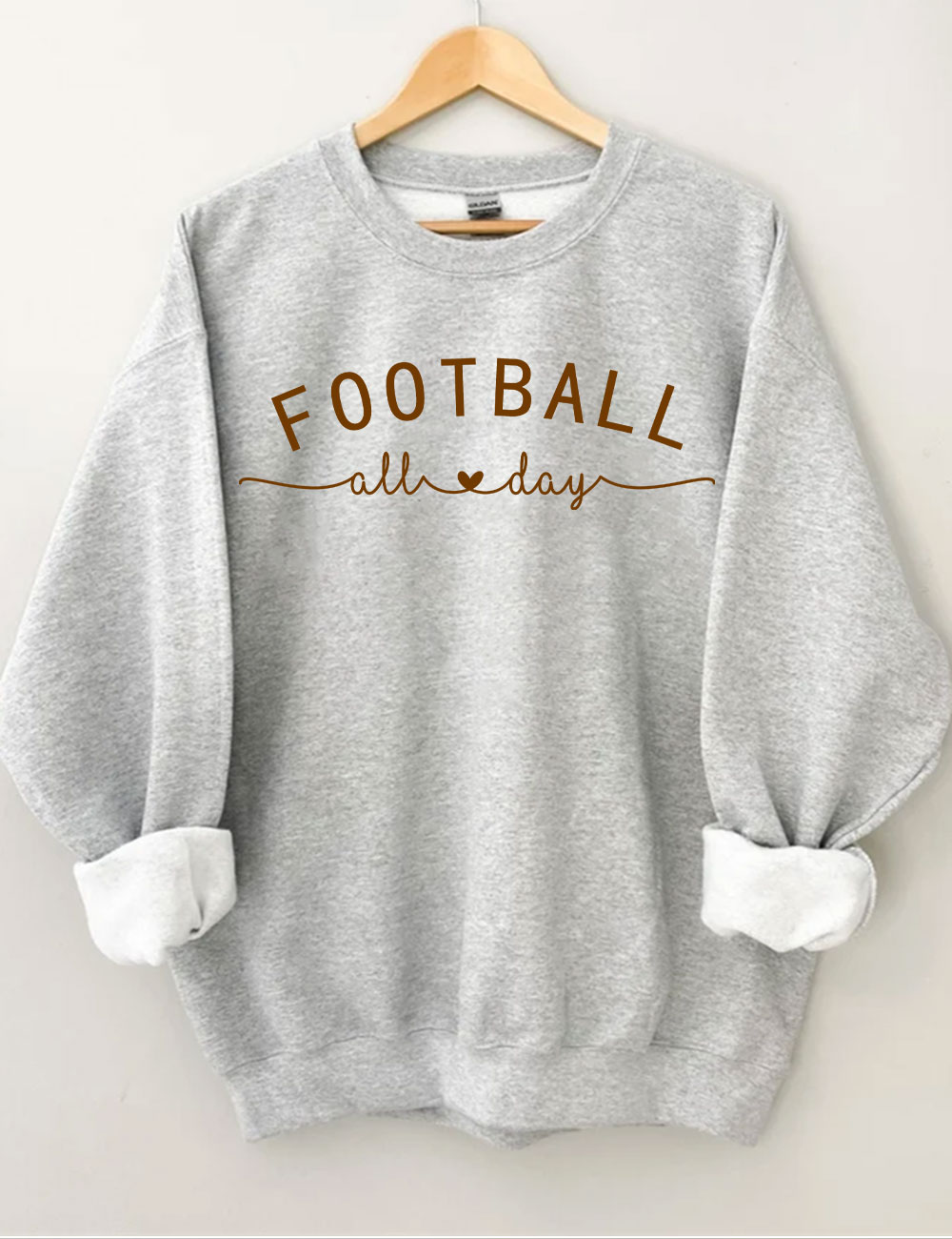 Football All Day Custom Sweatshirt