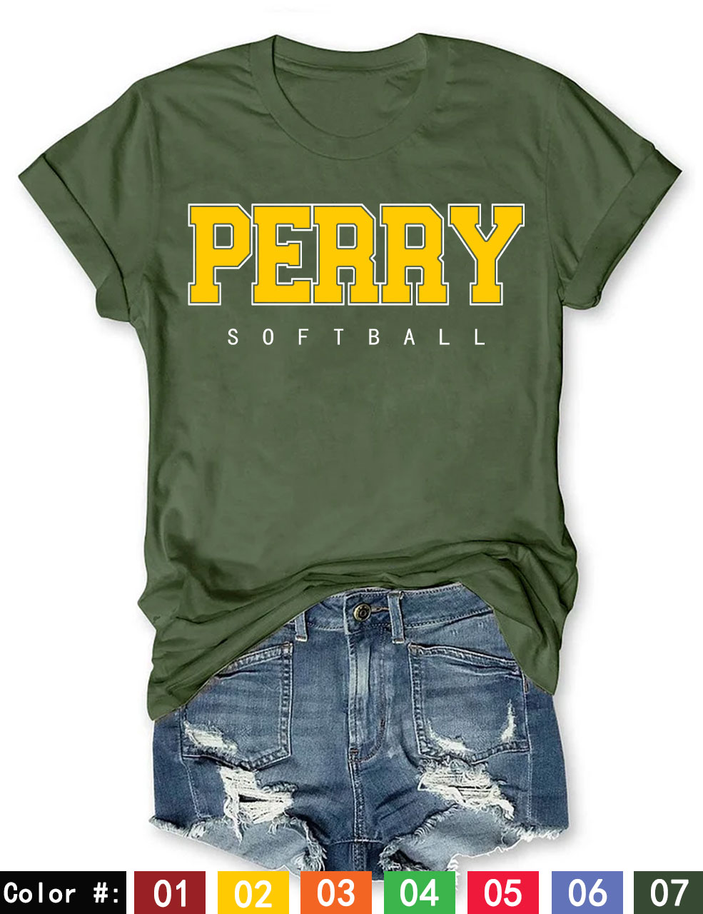 Custom Softball T-Shirt