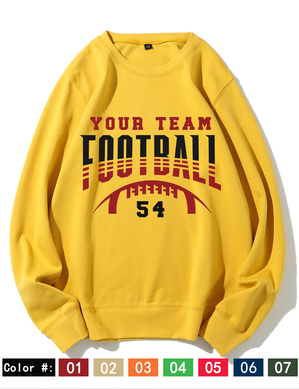 Football Custom Sweatshirt