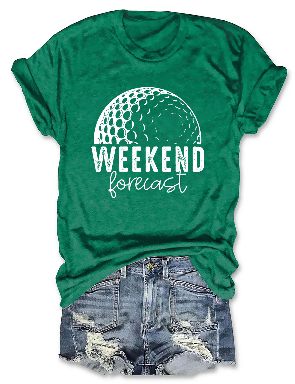 Weekend Forecast Golf T-shirt