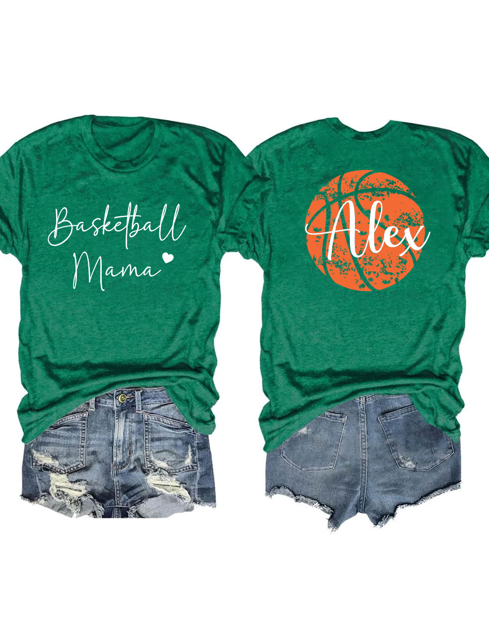 Custom Basketball Mom T-shirt