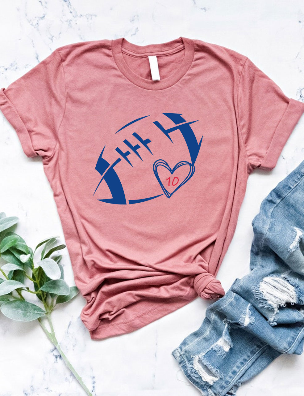 Custom Football T-shirt