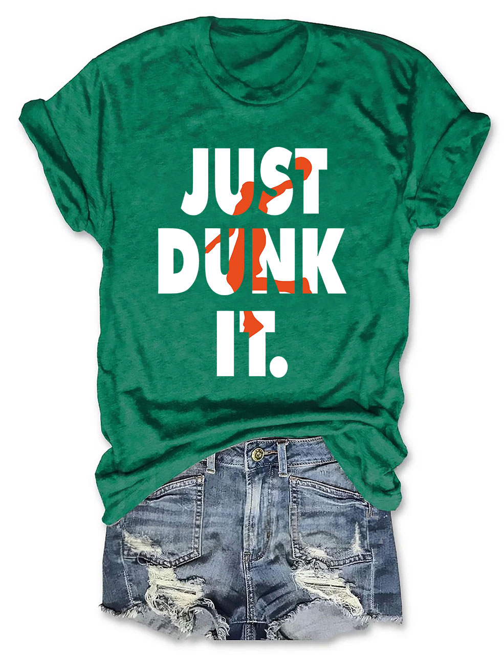Just Dunk It Basketball T-shirt