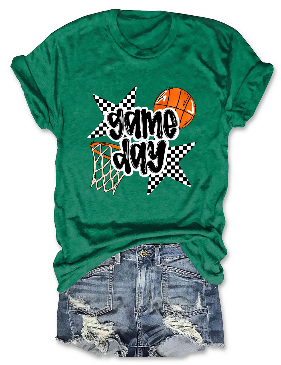 Custom Basketball Game Day T-shirt