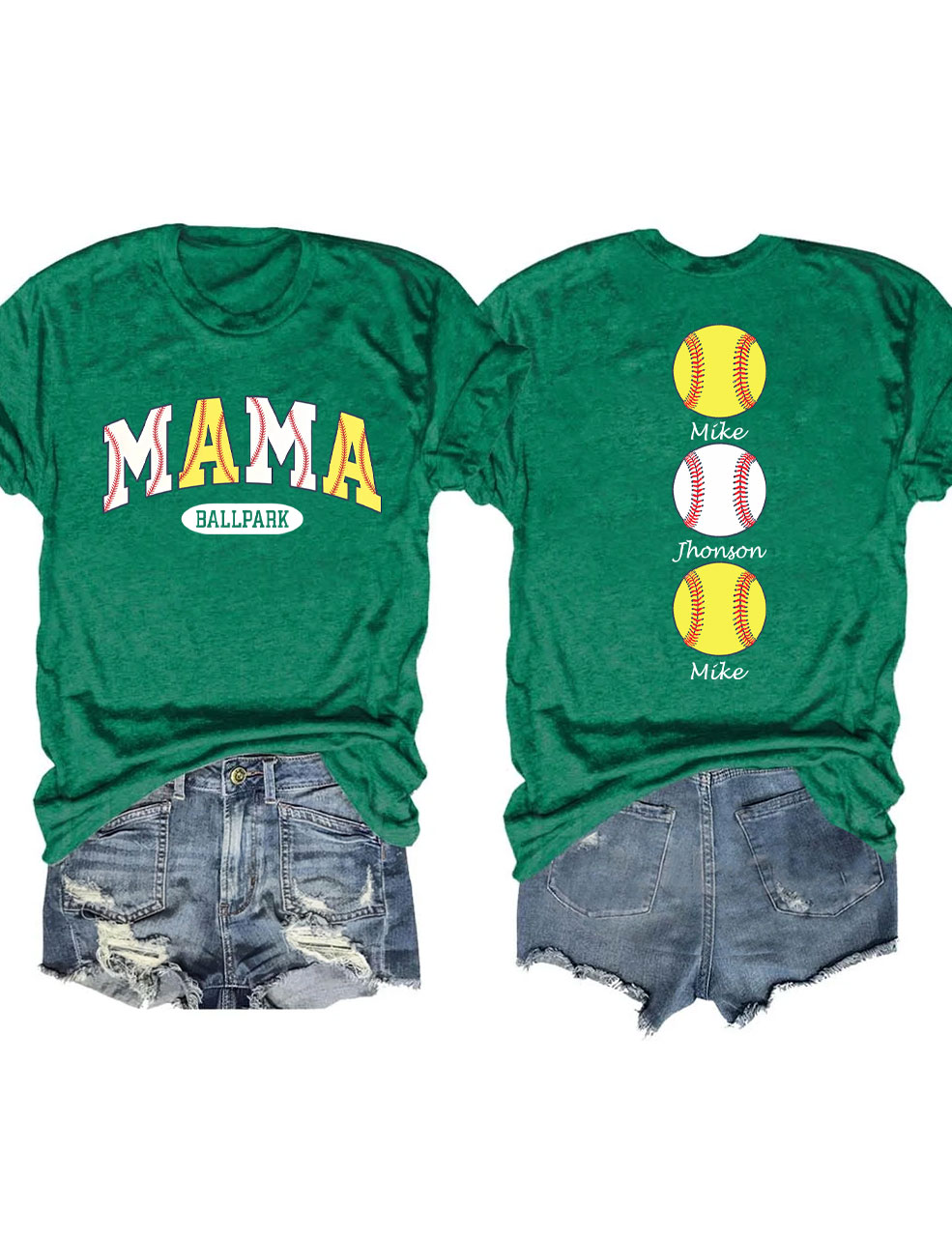 Custom Softball and Baseball T-Shirt