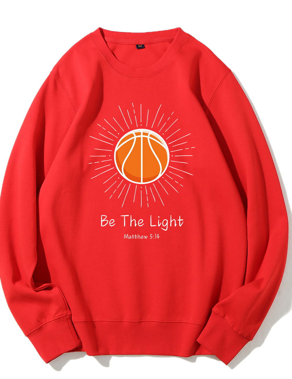 Be The Light Basketball Sweatshirt