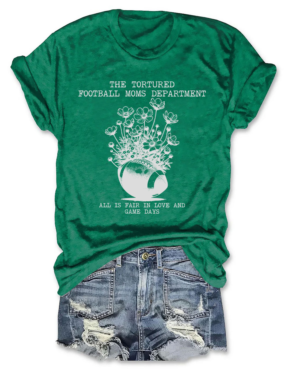 Tortured Football Moms Department T-shirt