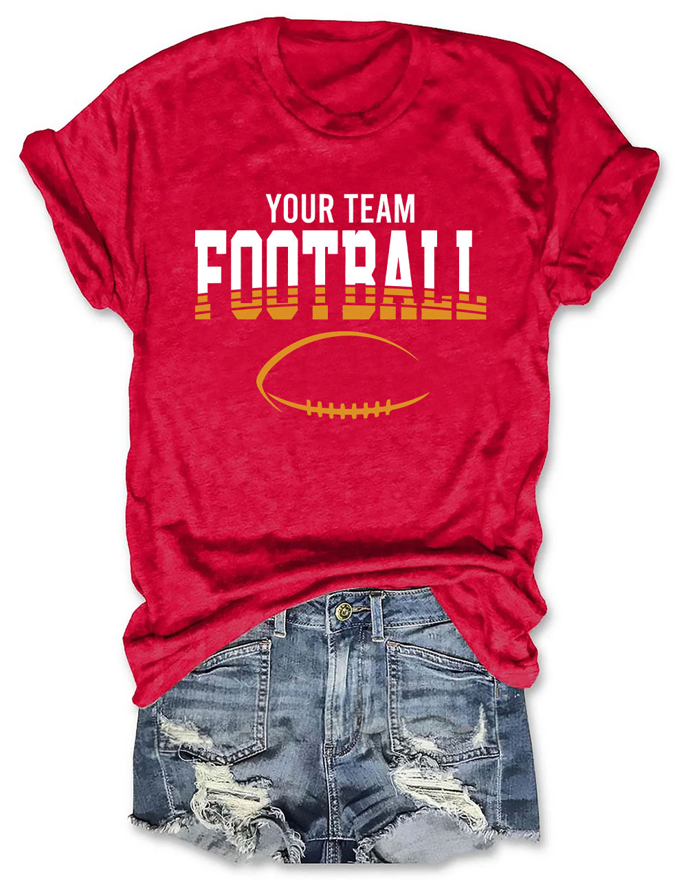 Custom Football T-shirt