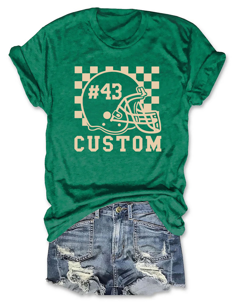 Custom Football T-shirt