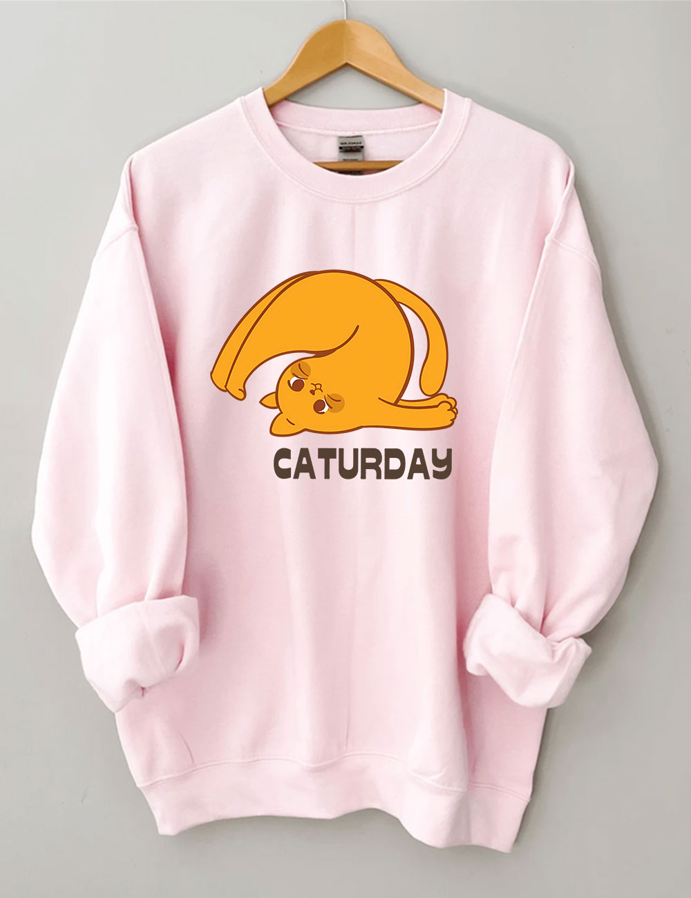 Sport Caturday Funny Cat Sweatshirt