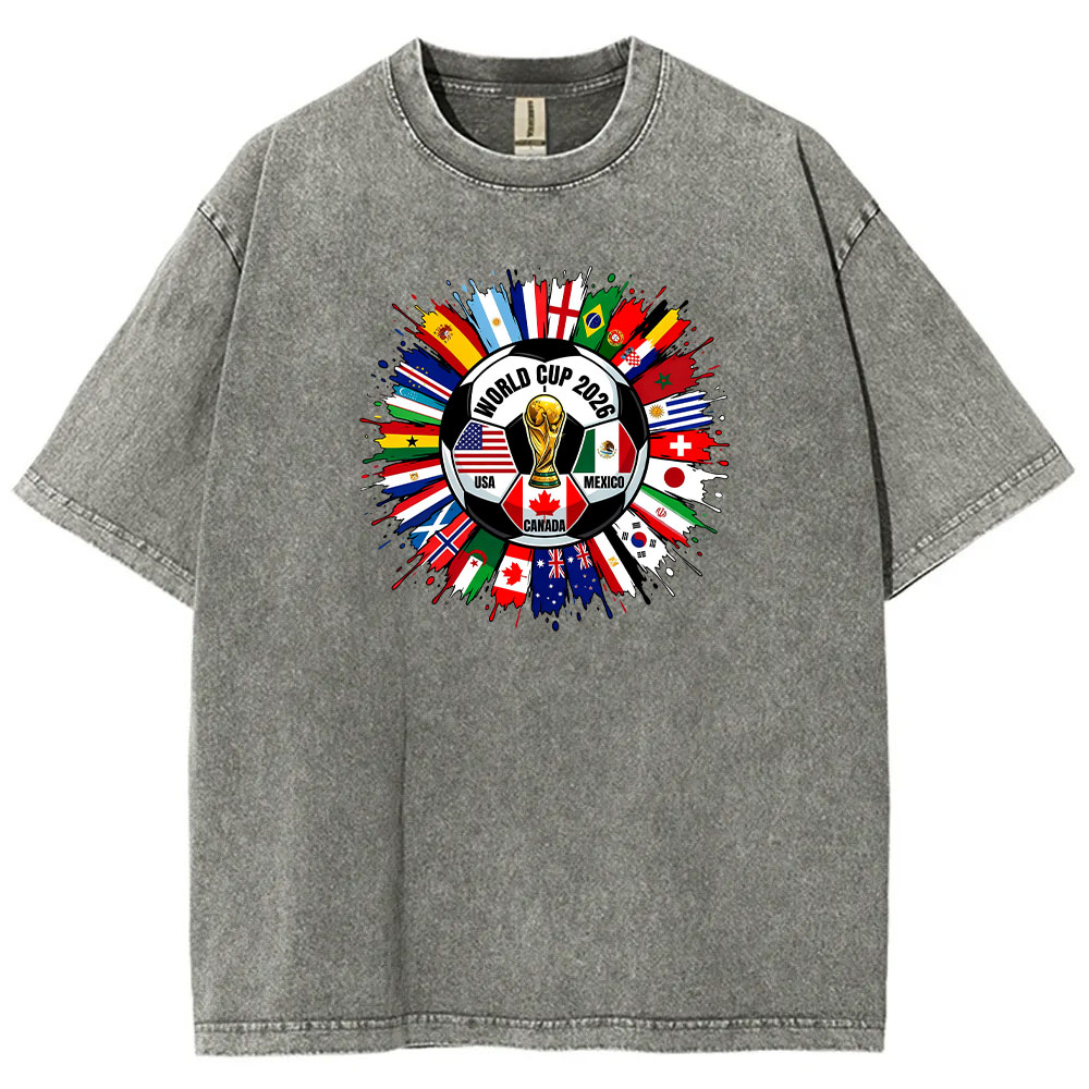 World Cup 2026 USA Canada Mexico T-shirt