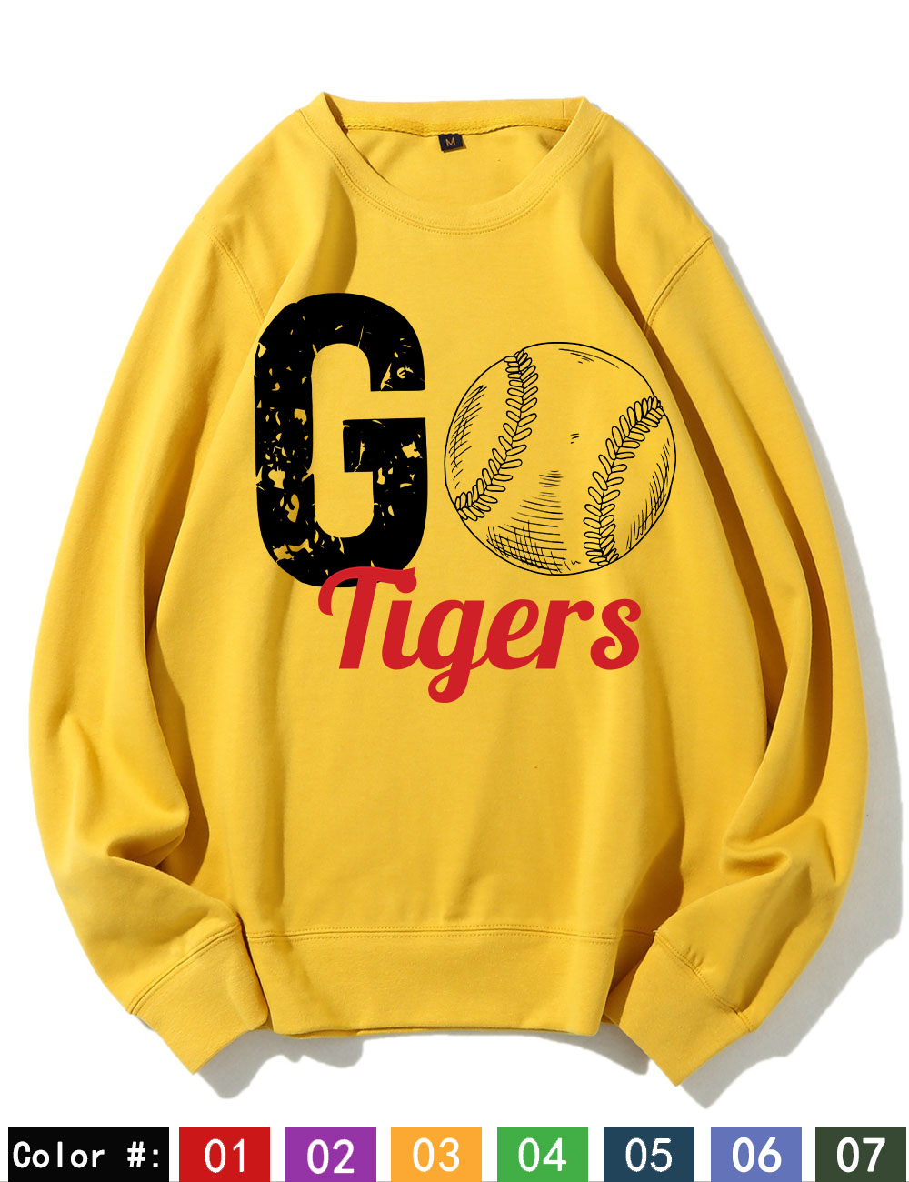 GO Baseball Team Custom Sweatshirt
