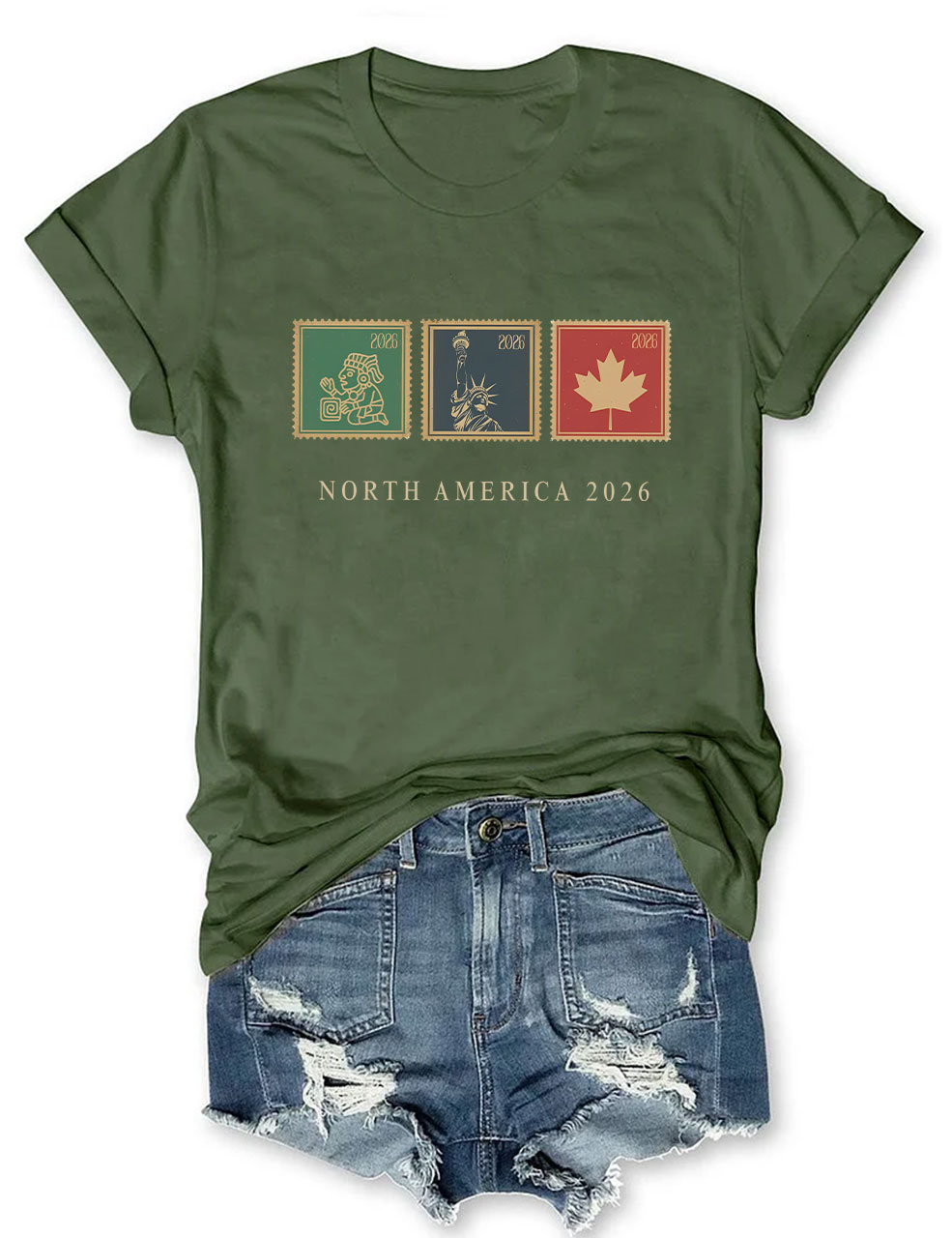 2026 World Cup Stamps T-Shirt