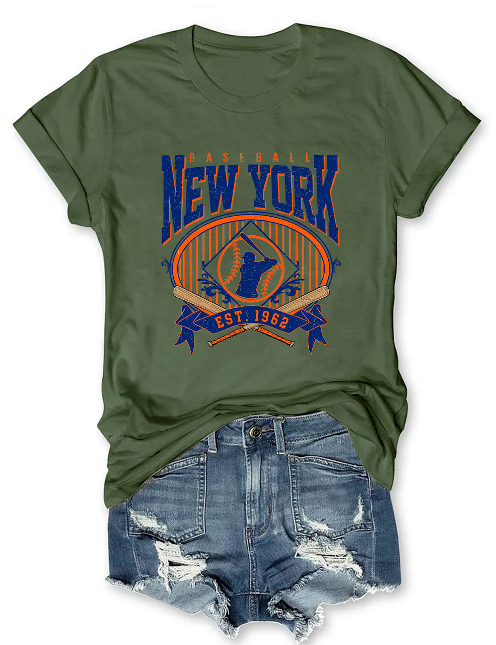 New York Baseball Vintage 1962 T-Shirt