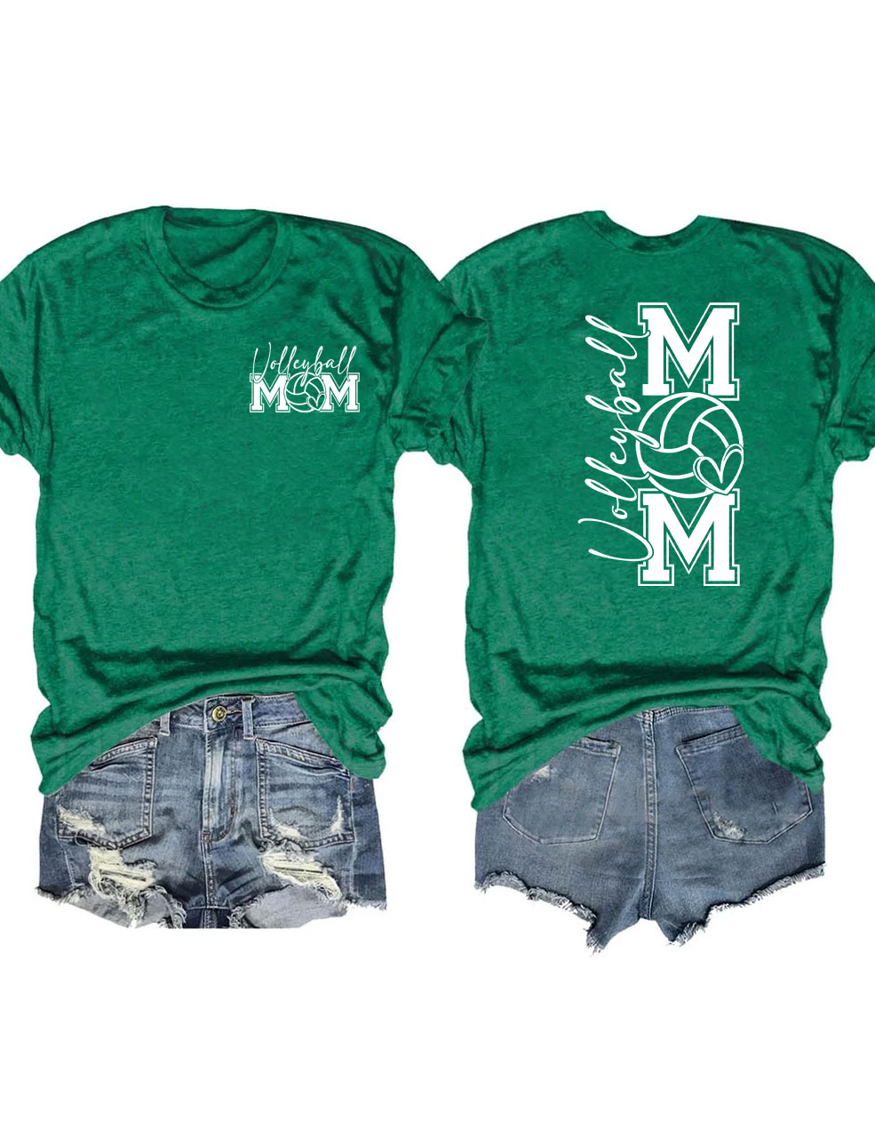 Funny Volleyball Mom T-shirt