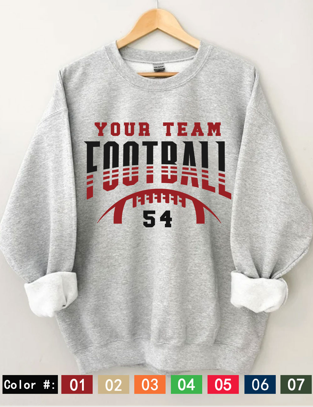 Football Custom Sweatshirt