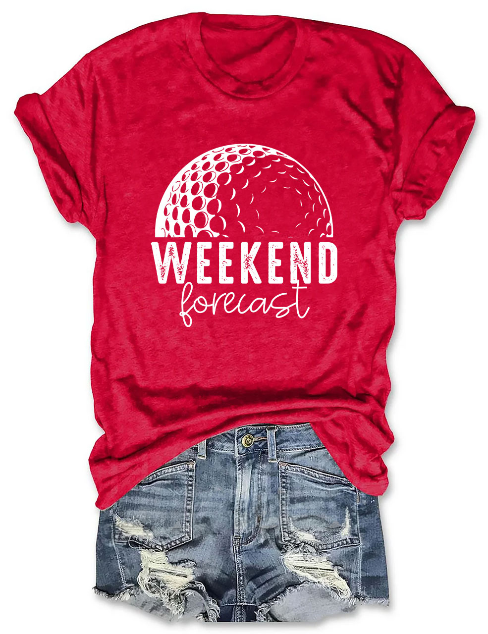Weekend Forecast Golf T-shirt