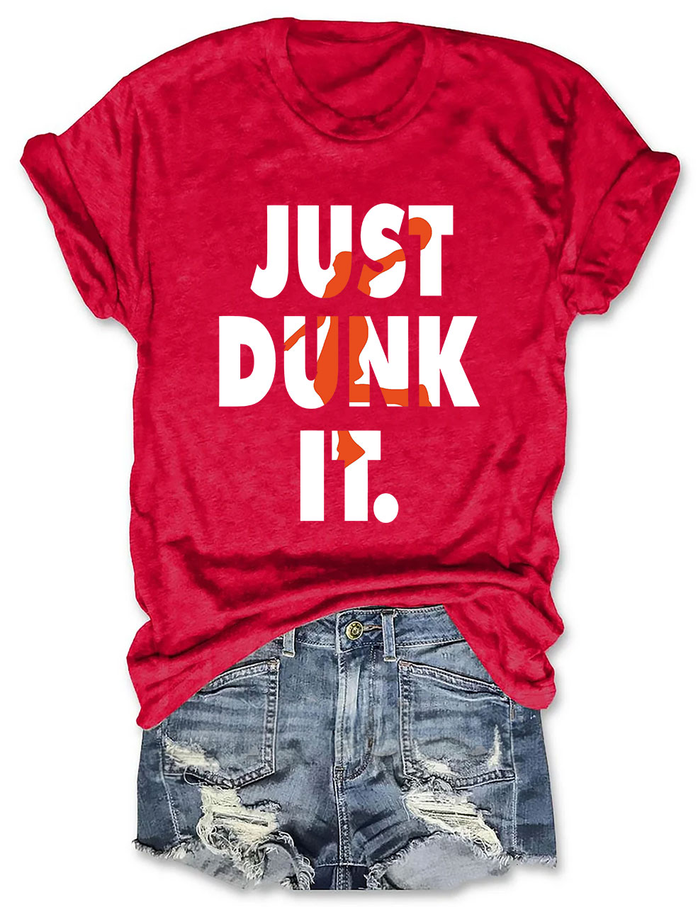Just Dunk It Basketball T-shirt