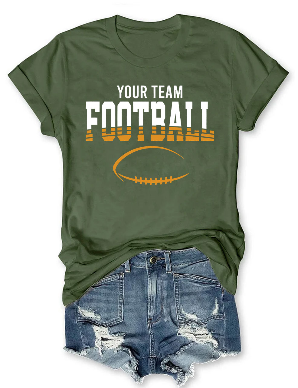 Custom Football T-shirt