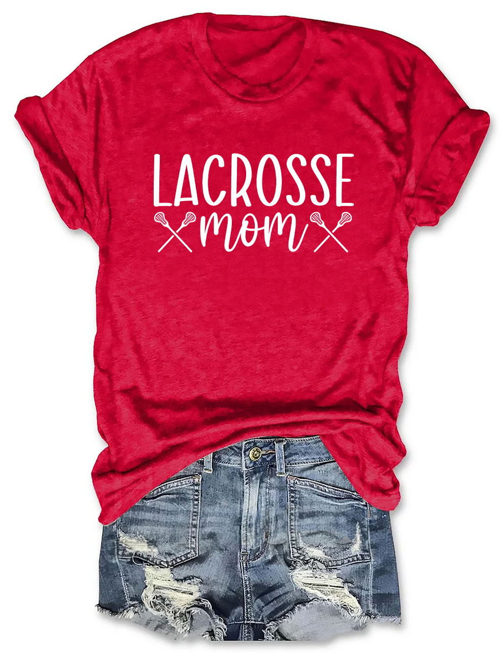 Lacrosse Mom Funny T-shirt