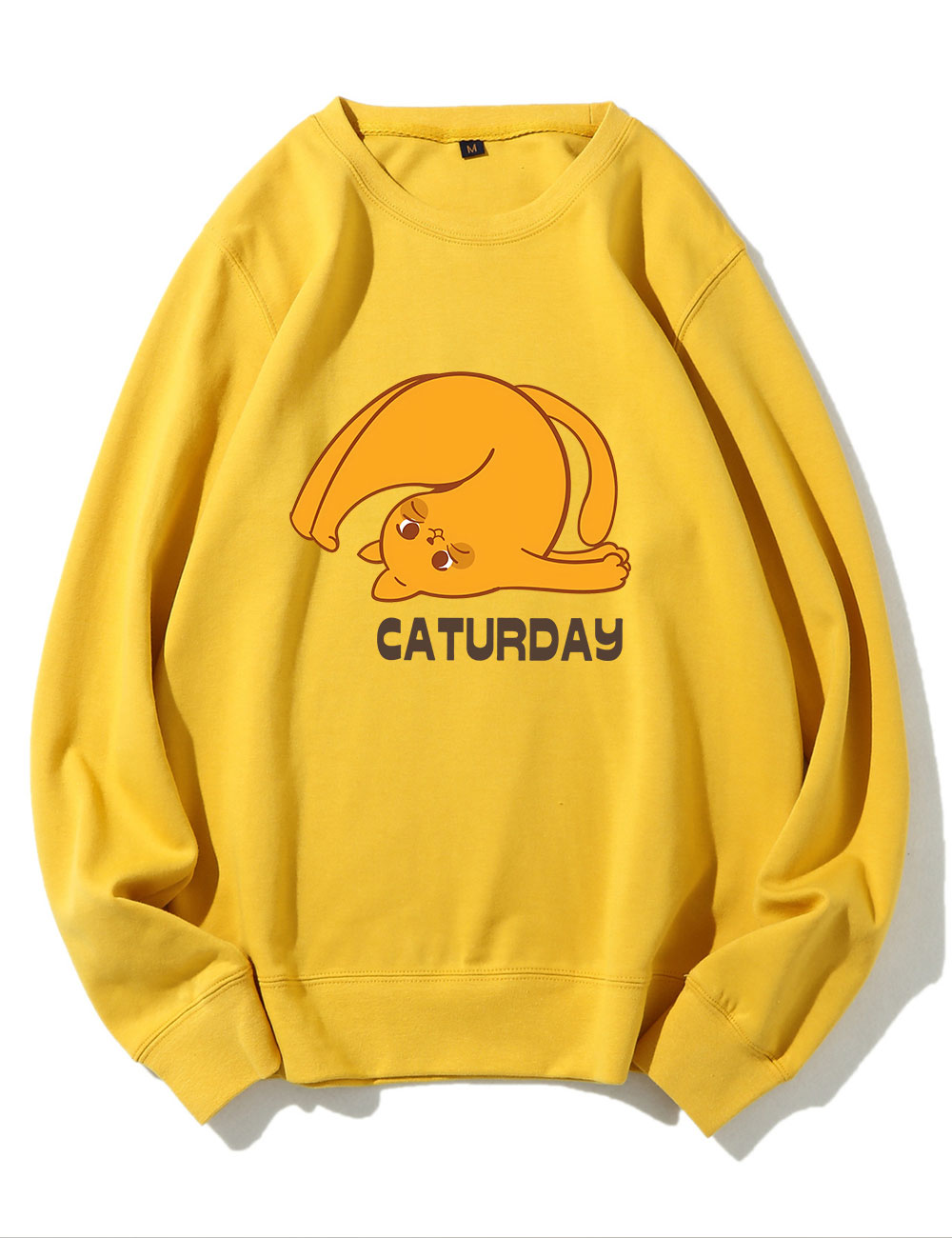 Sport Caturday Funny Cat Sweatshirt