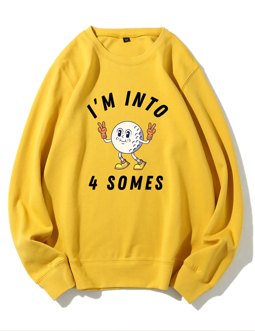I'm Into 4 Somes Funny Golf Sweatshirt