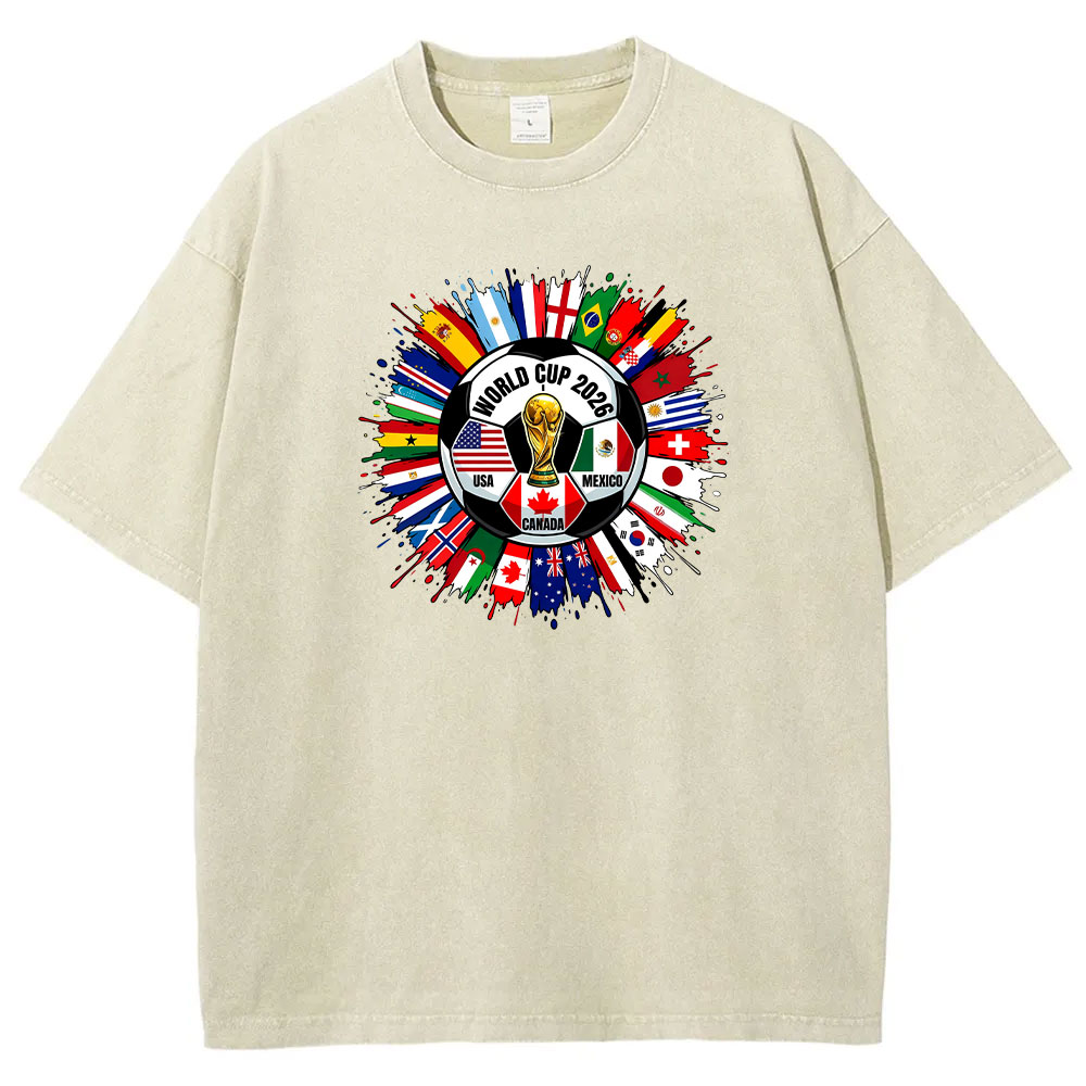 World Cup 2026 USA Canada Mexico T-shirt
