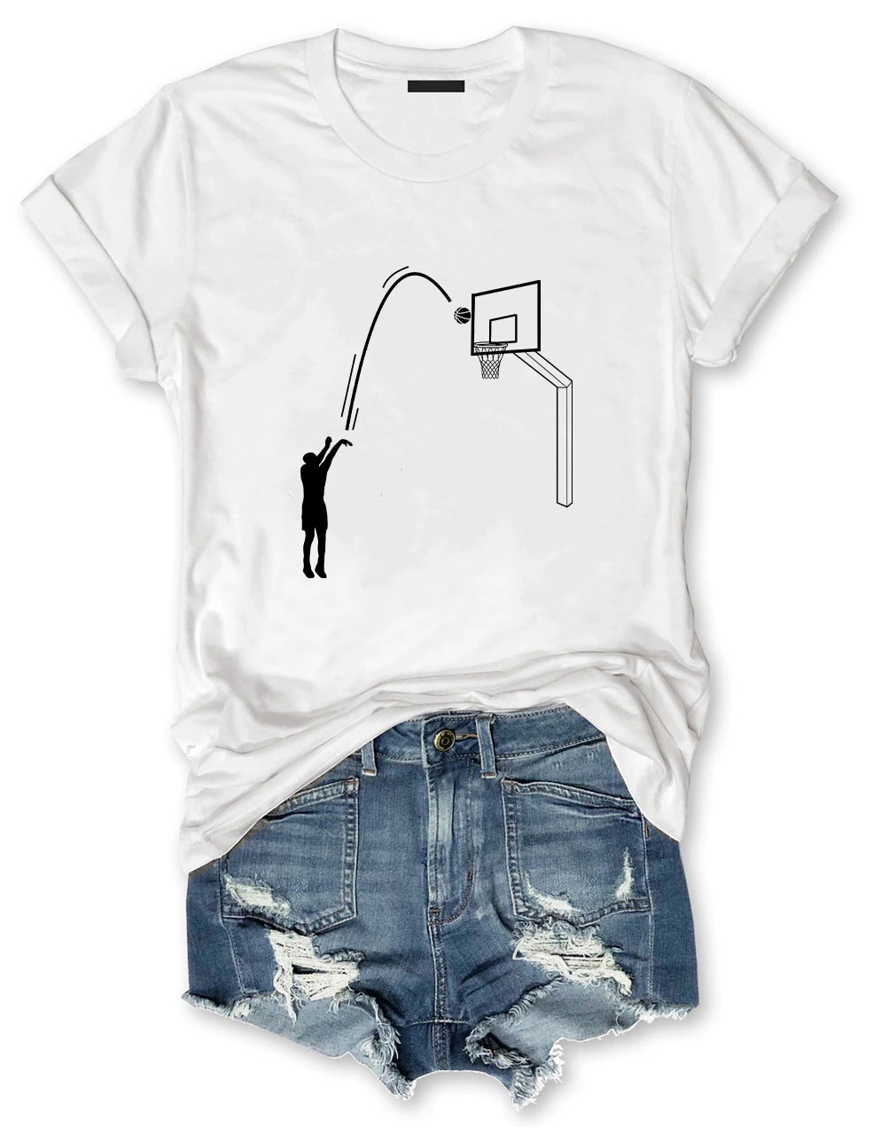 Basketball Jump Shot T-Shirt