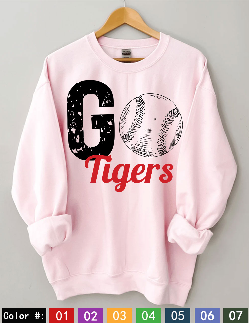 GO Baseball Team Custom Sweatshirt