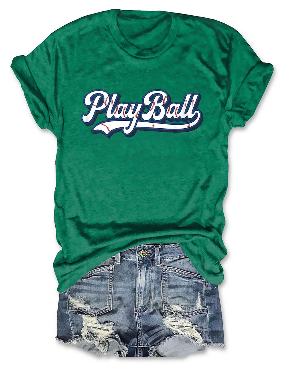 Play Ball Baseball Mom T-Shirt