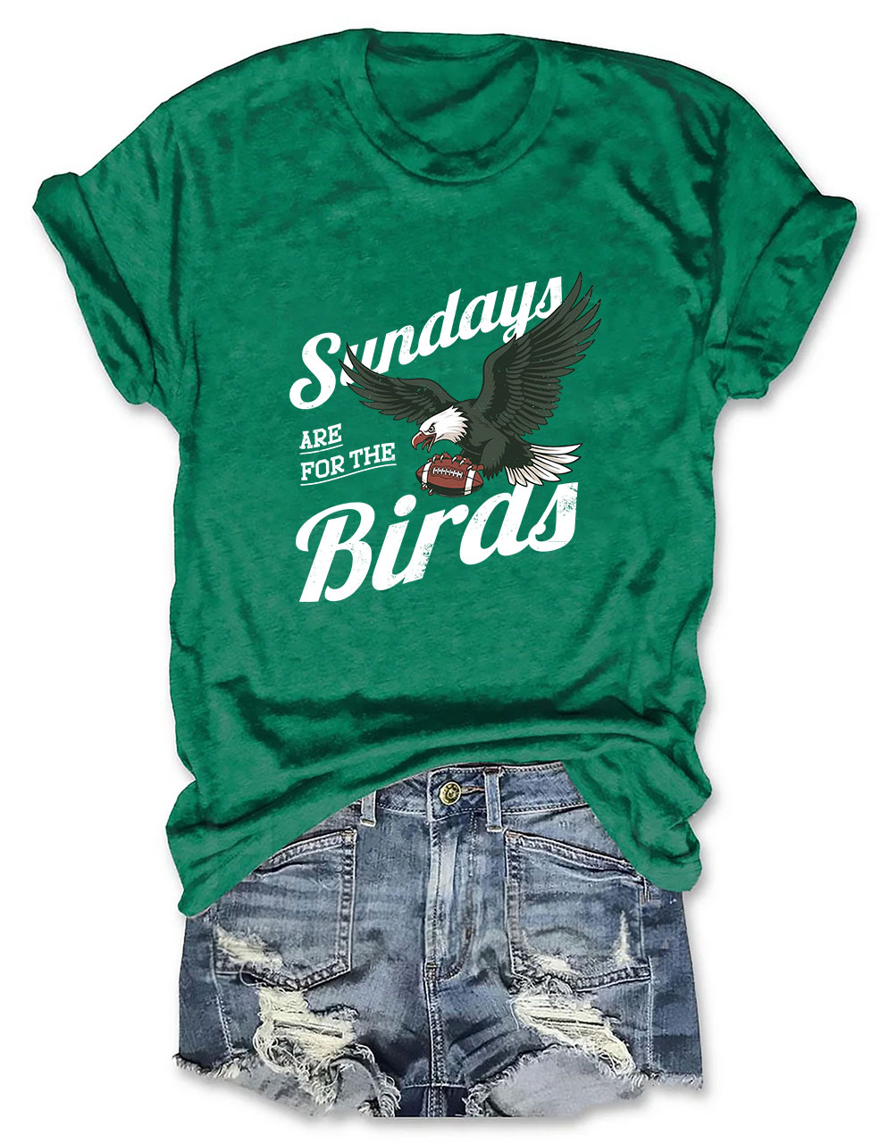 Sundays Are For The Birds Eagles Football T-Shirt