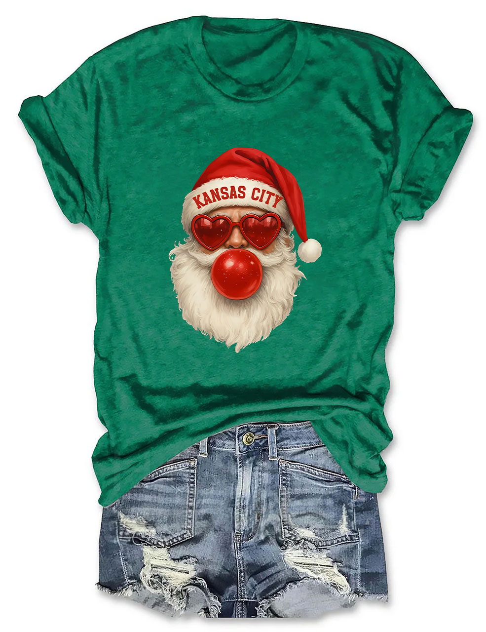Kansas City Football Christmas T-Shirt