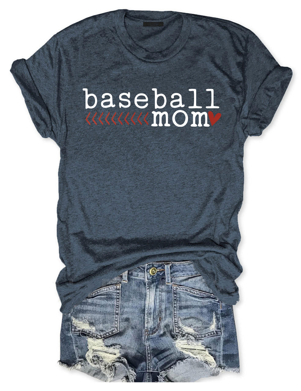 Cute Baseball Mom T-shirt