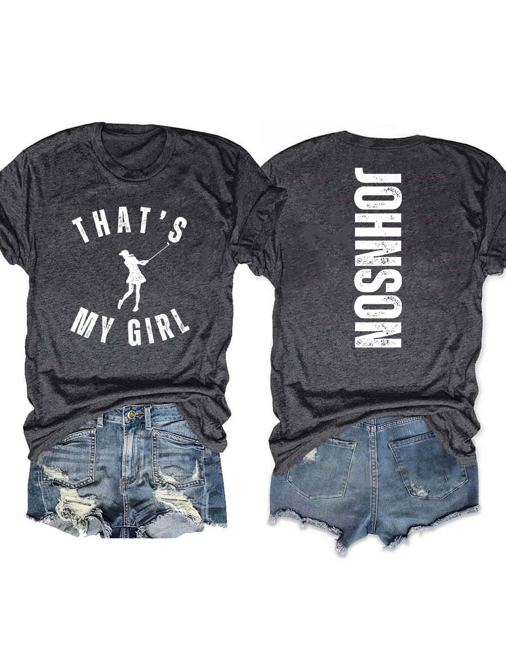 Custom That's My Girl Golf T-shirt