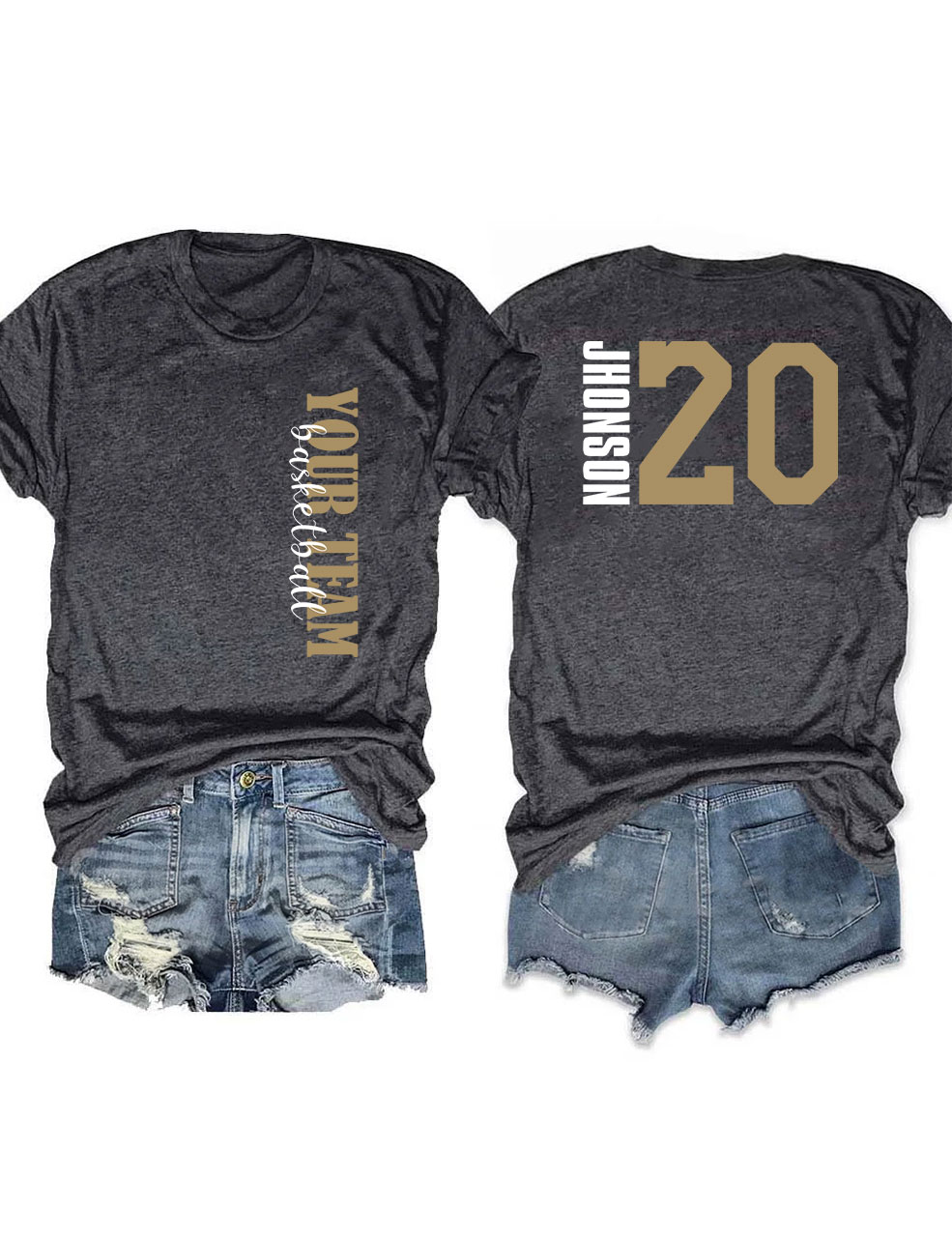 Custom Basketball T-shirt